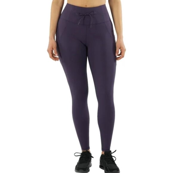 Spyder Active Sport Women's High Waisted Stretch Tight Legging (Purple, Small) - Picture 1 of 4